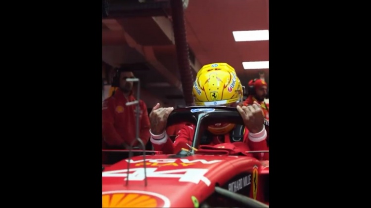 DG视讯官网平台汉密尔顿谈首次驾驶法拉利：深感敬意，这是人生最美好的瞬间之一