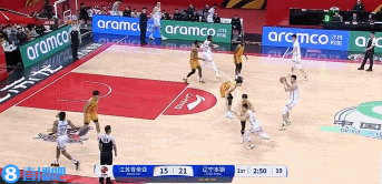 DB真人旗舰热得很！王岚嵚首节替补5分钟拿8分 两记三分全中+空切转身上篮