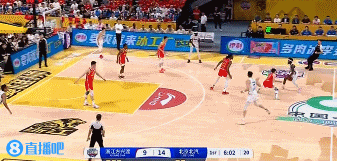 DB官网在线登录入口😎继续展示统治力！周琦篮下大帽&冲筐对抗胡金秋得分